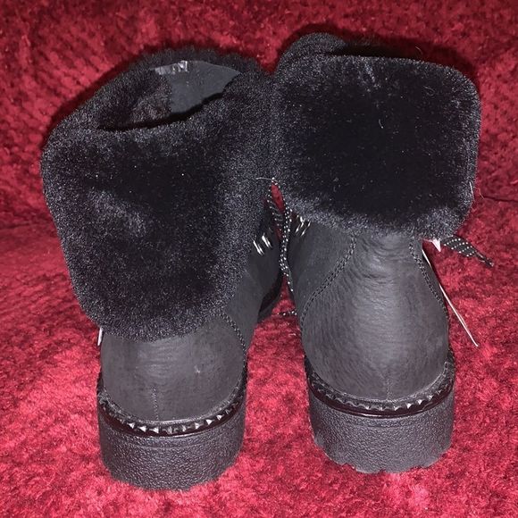 J Crew shearling lined hiking boots! Size 6 NWT - Picture 5 of 8